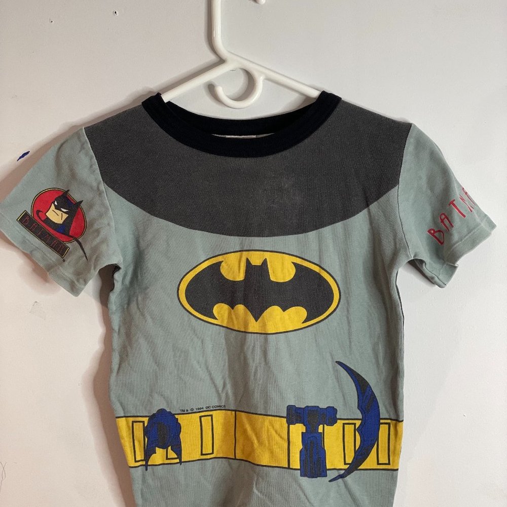 Vintage BATMAN 1994 DC Comic's T Shirt Kids Size 10 Made In USA